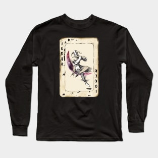 joker card Long Sleeve T-Shirt